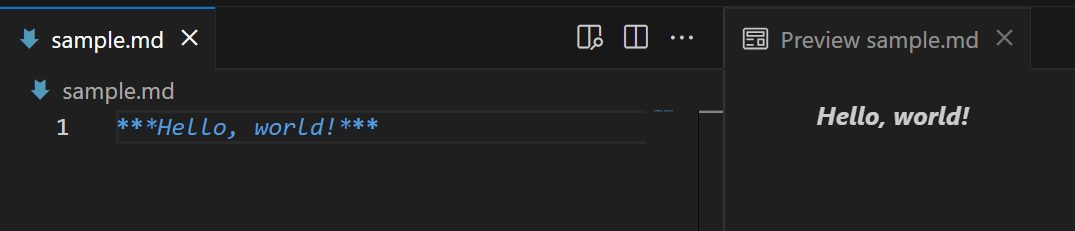 Markdown in GitHub Markdown in GitHub