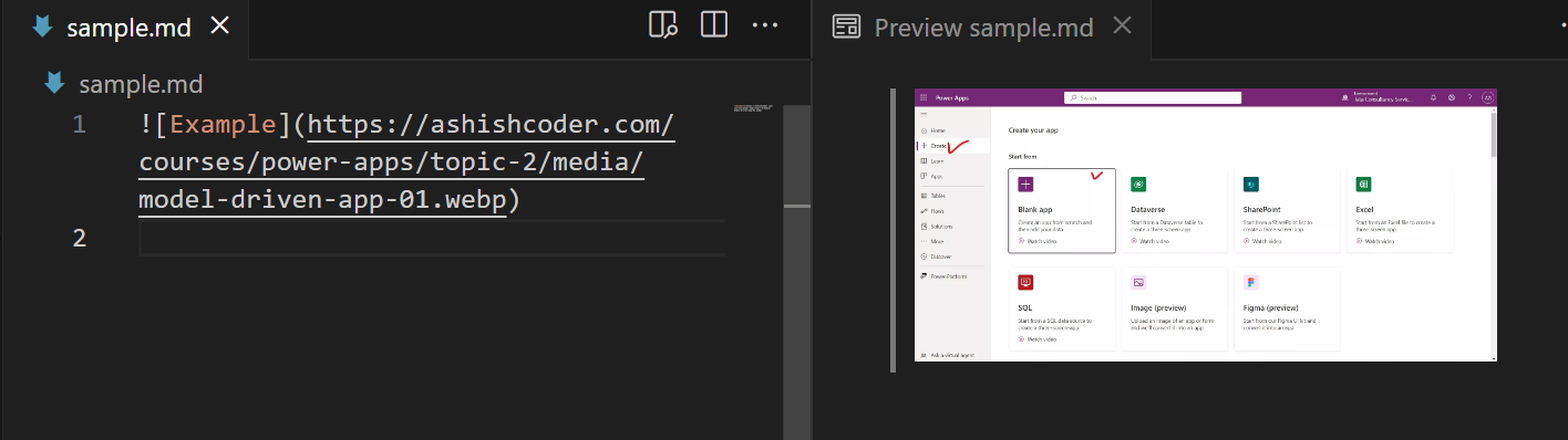 Markdown in GitHub Markdown in GitHub