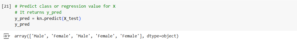 KNeighborsClassifier Algorithm in ML KNeighborsClassifier Algorithm in ML