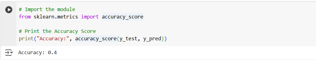 KNeighborsClassifier Algorithm in ML