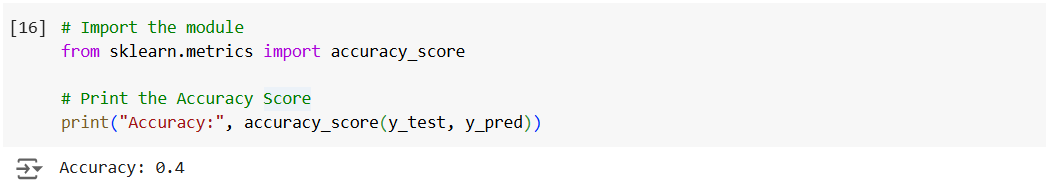 LogisticRegression Algorithm in ML