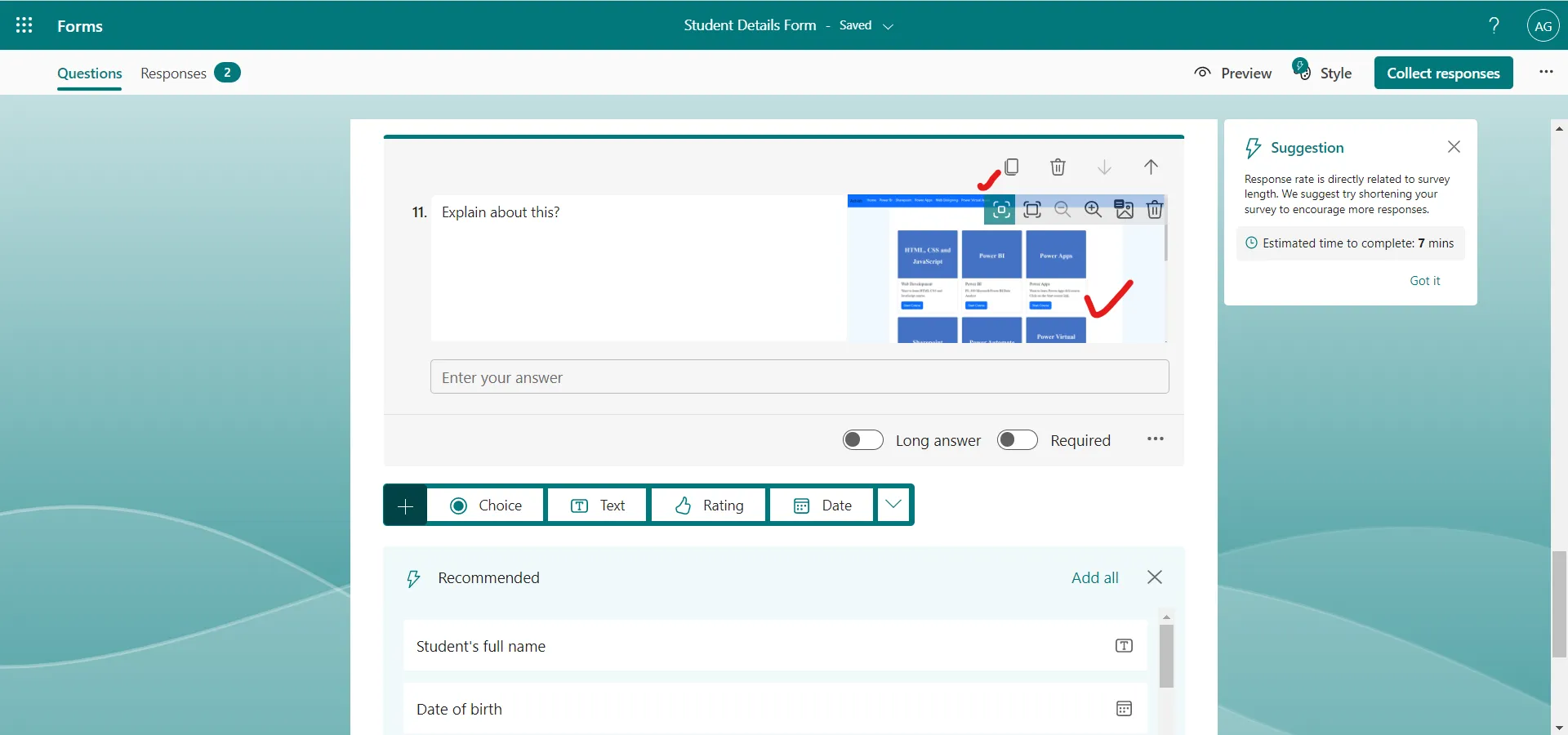 Microsoft Forms