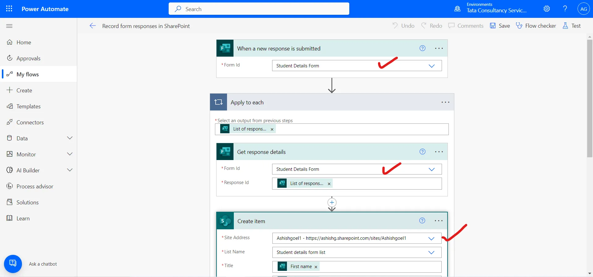 Save Microsoft form responses to SharePoint list using Power Automate Save Microsoft form responses to SharePoint list using Power Automate