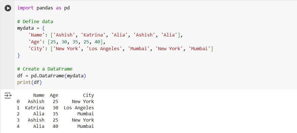 Export DataFrame to CSV File in Pandas