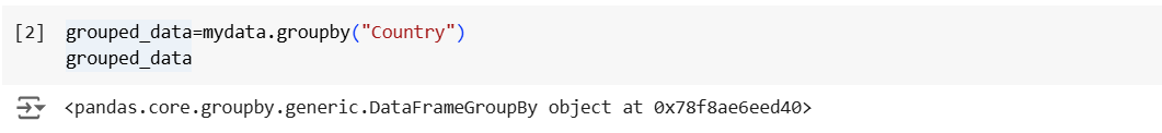 The pandas.DataFrame.groupby() method in Pandas The pandas.DataFrame.groupby() method in Pandas