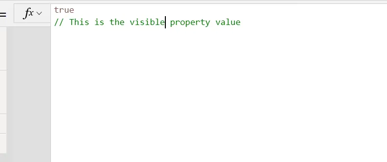 Comments in Power Apps Code