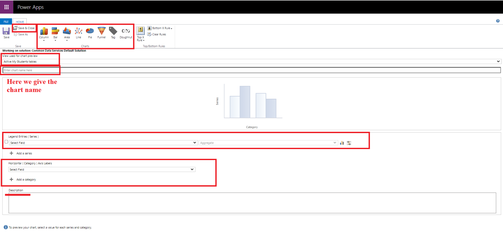 Configure charts and dashboards in model-driven apps