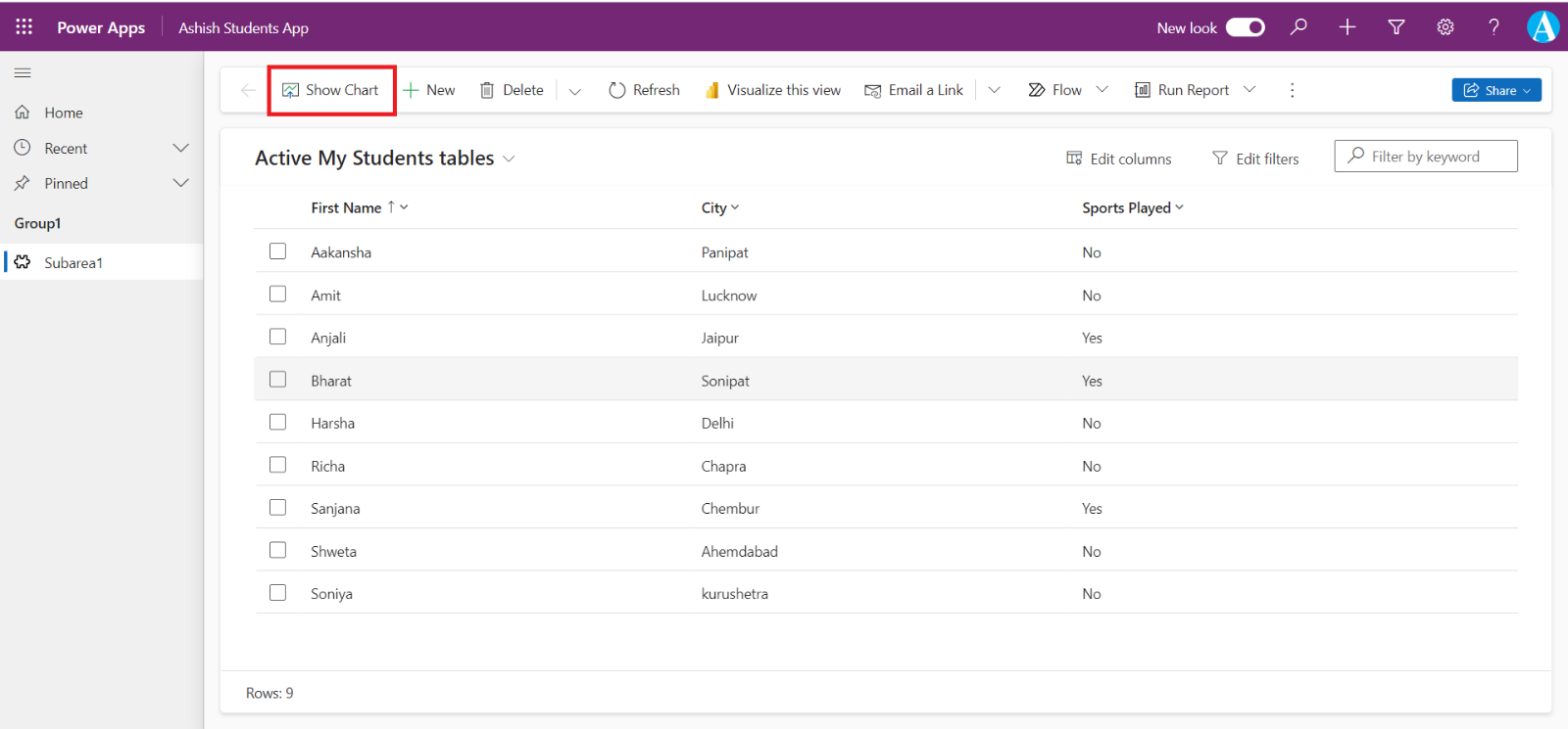 Configure charts and dashboards in model-driven apps