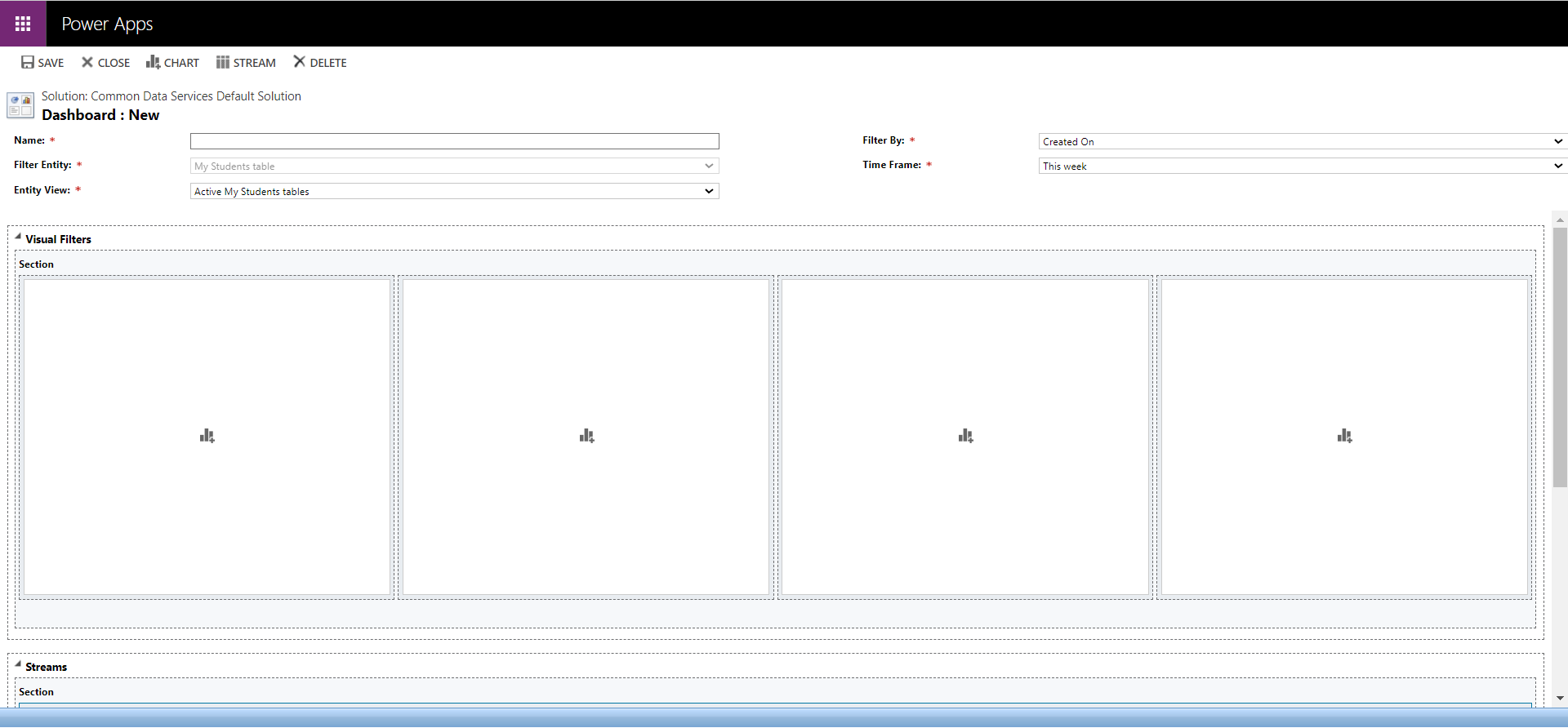 Configure charts and dashboards in model-driven apps