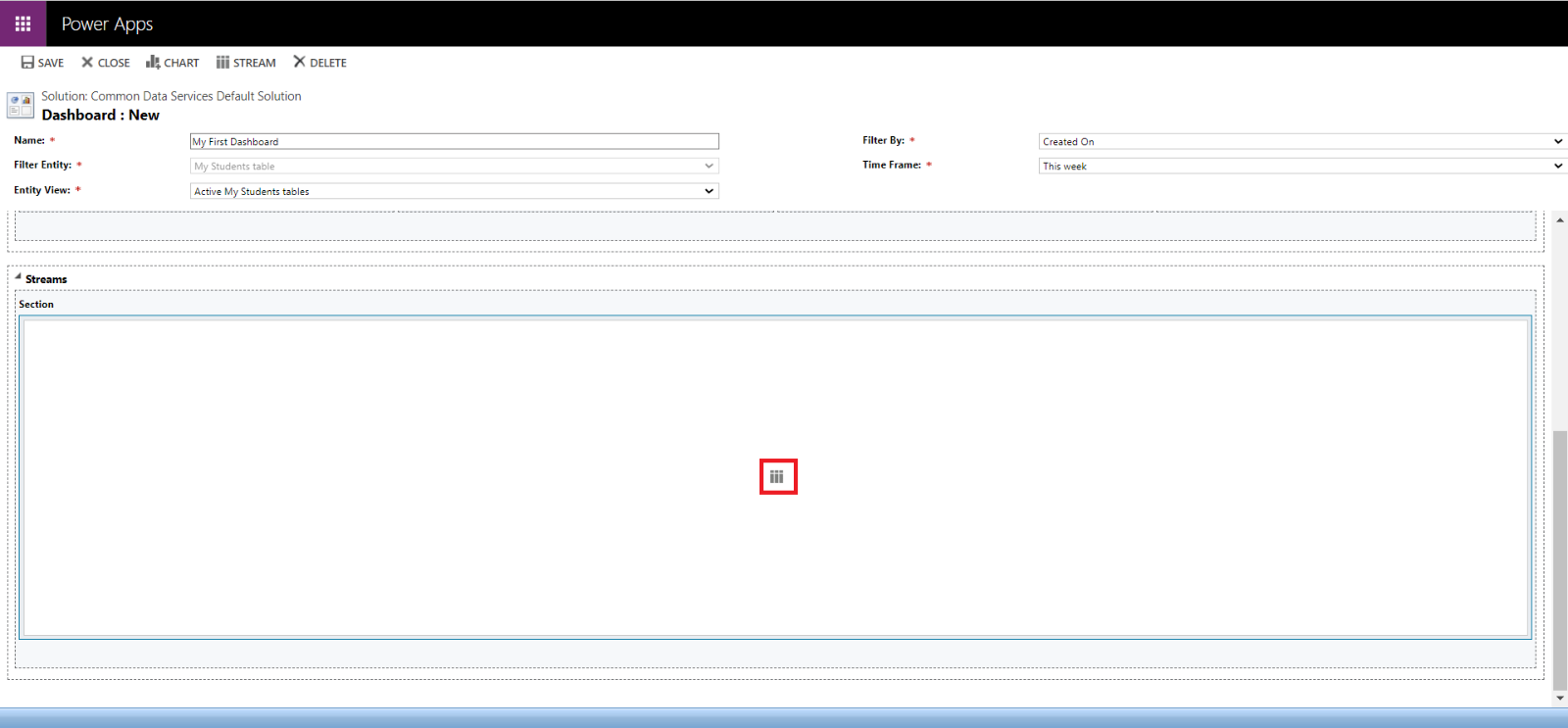 Configure charts and dashboards in model-driven apps