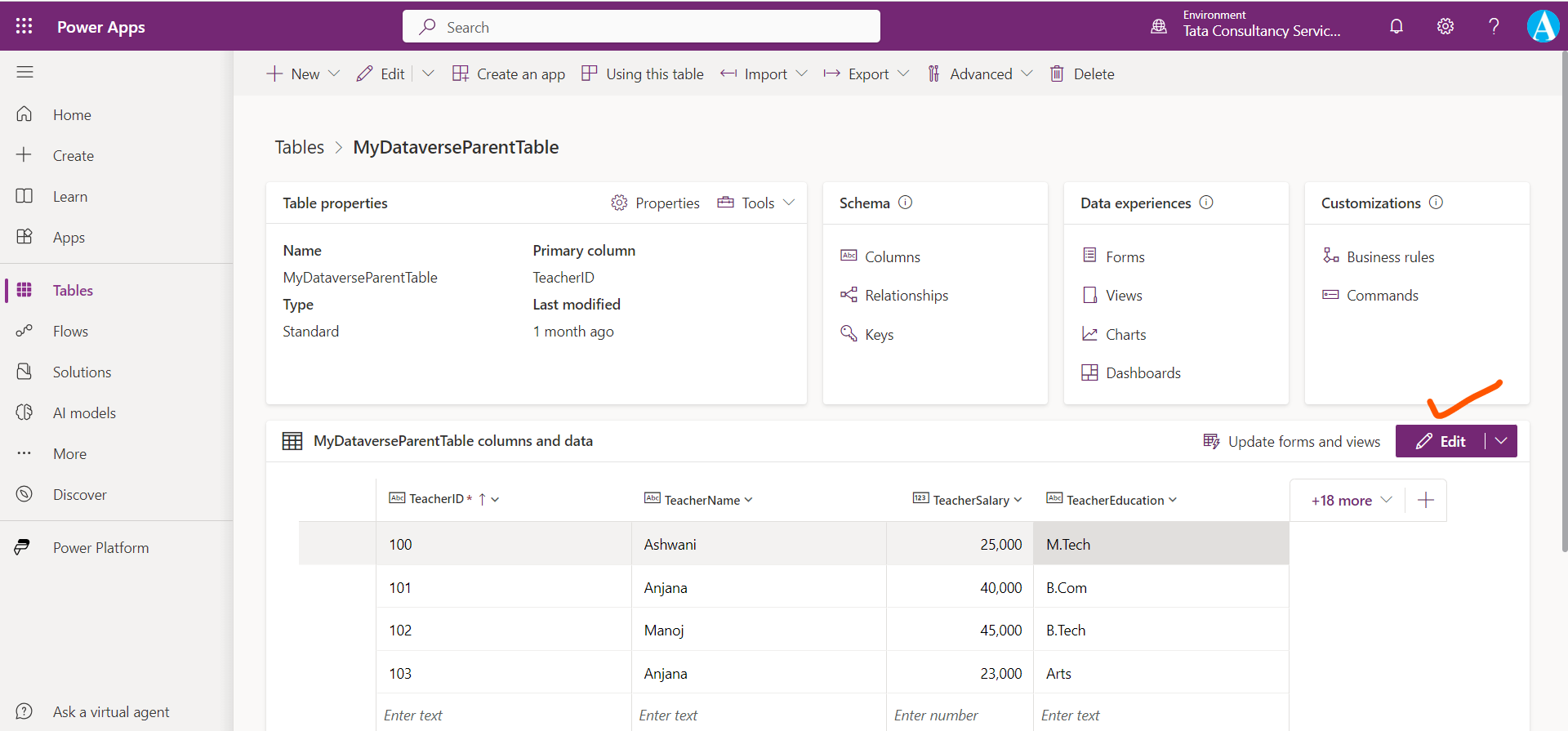 Forms in Model Driven Apps