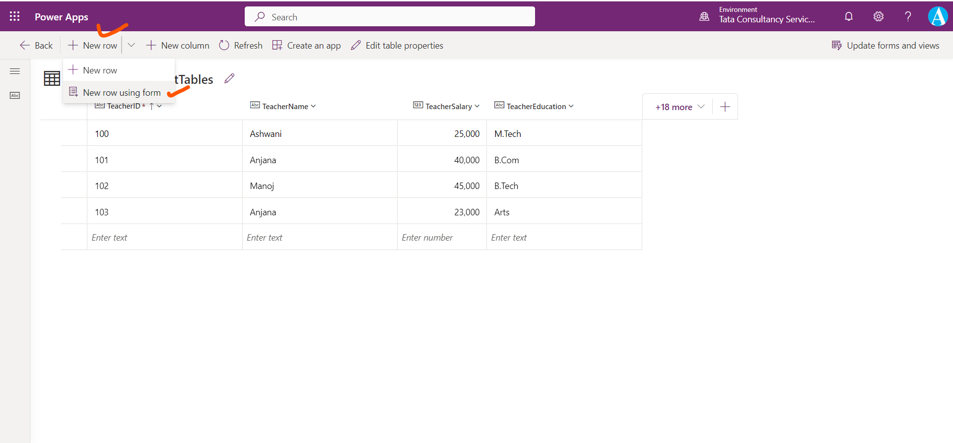 Forms in Model Driven Apps