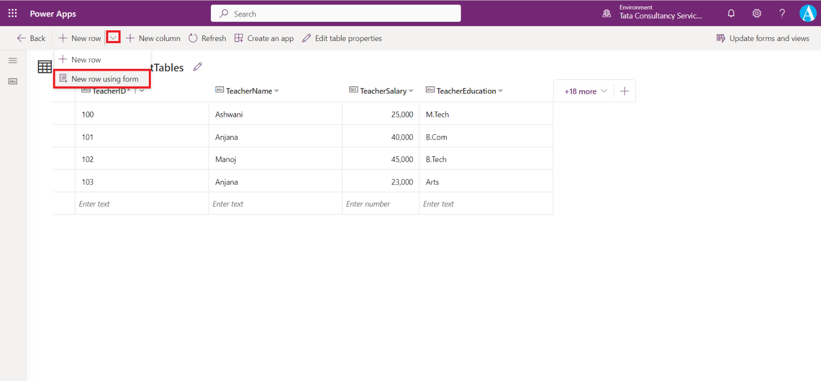 Forms in Model Driven Apps