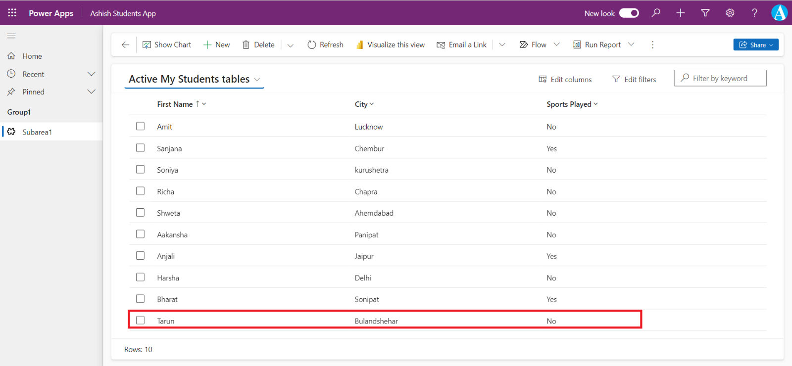 Forms in Model Driven Apps