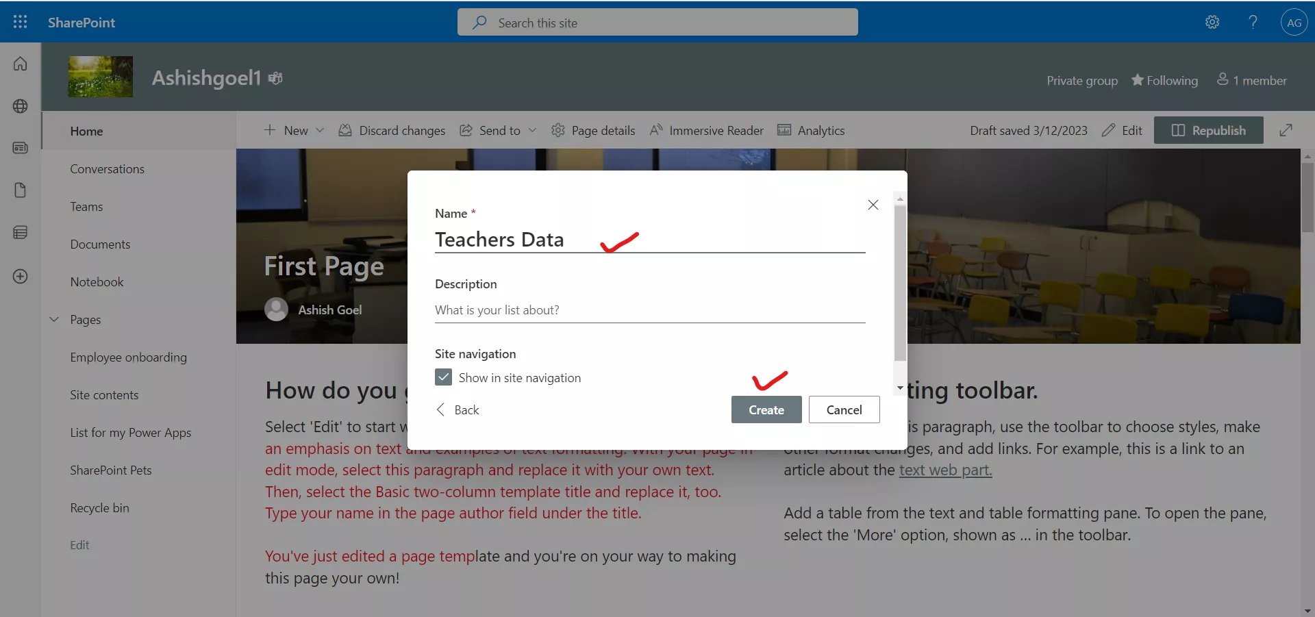 Import data into the Microsoft Dataverse Table