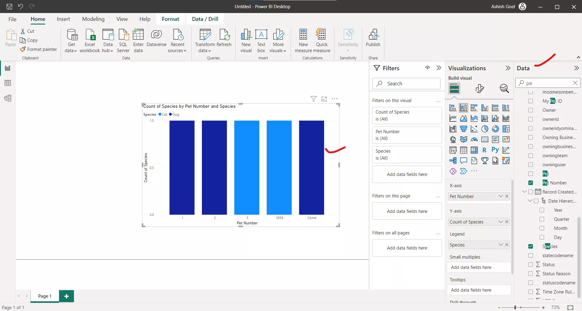 Power BI integration with Dataverse