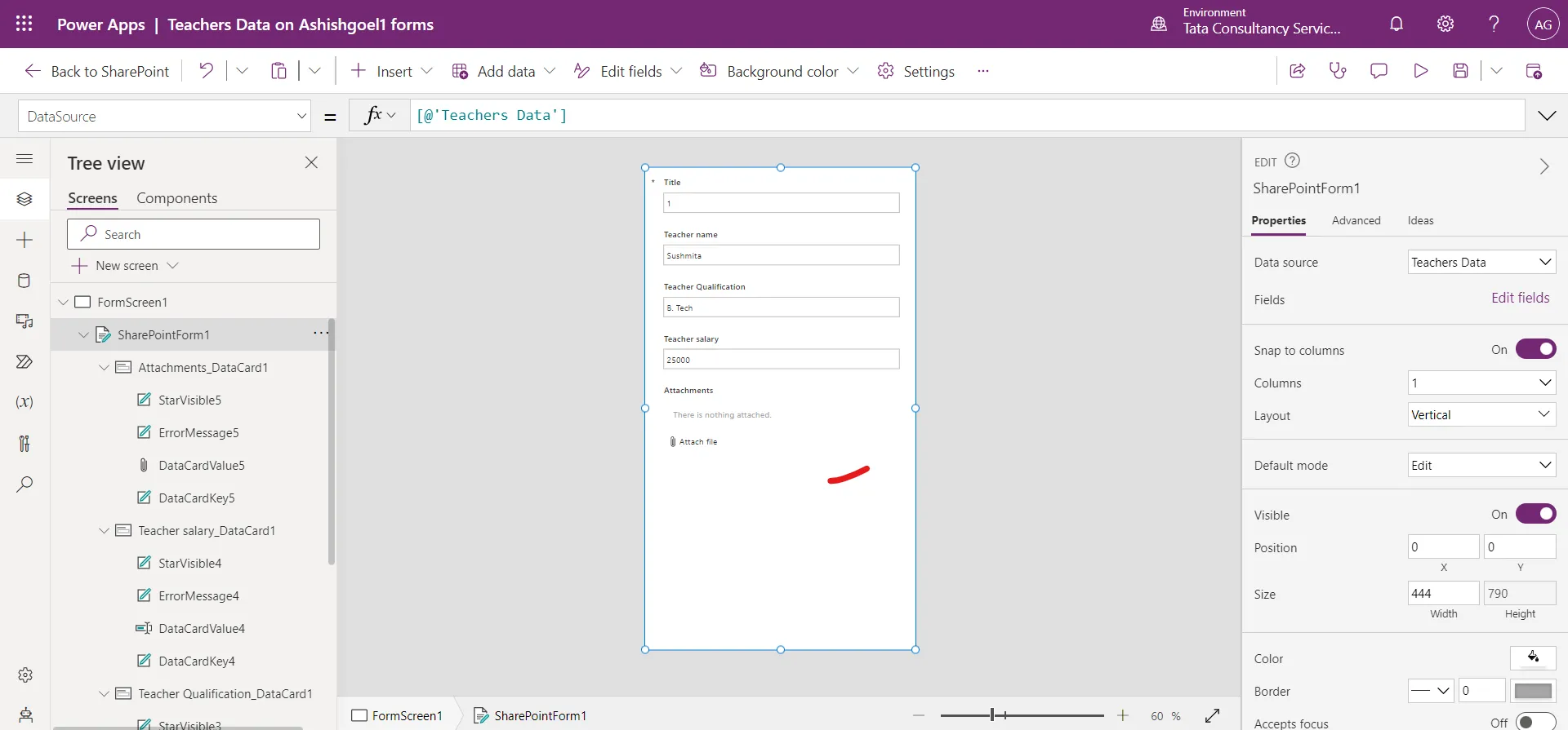 SharePoint List Form