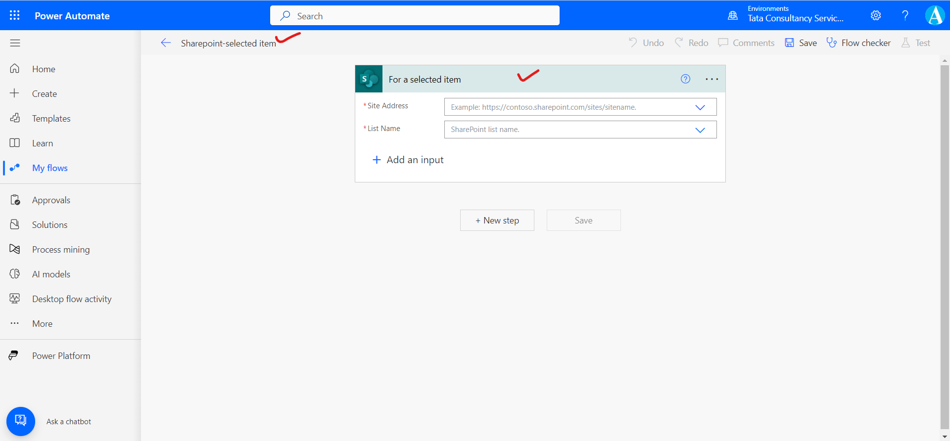 Sharepoint-selected item Trigger Sharepoint-selected item Trigger