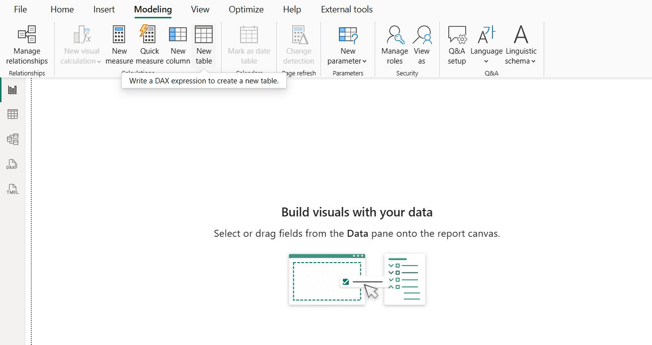 Calculated Tables in Power BI