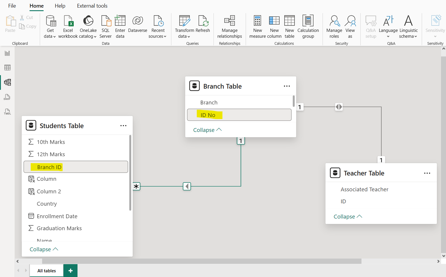 CROSSFILTER dax function in Power BI CROSSFILTER dax function in Power BI