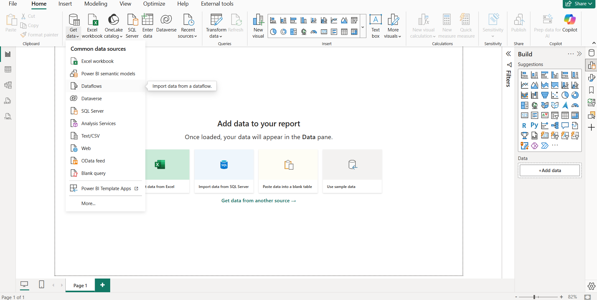 Dataflow in Power BI Service Dataflow in Power BI Service