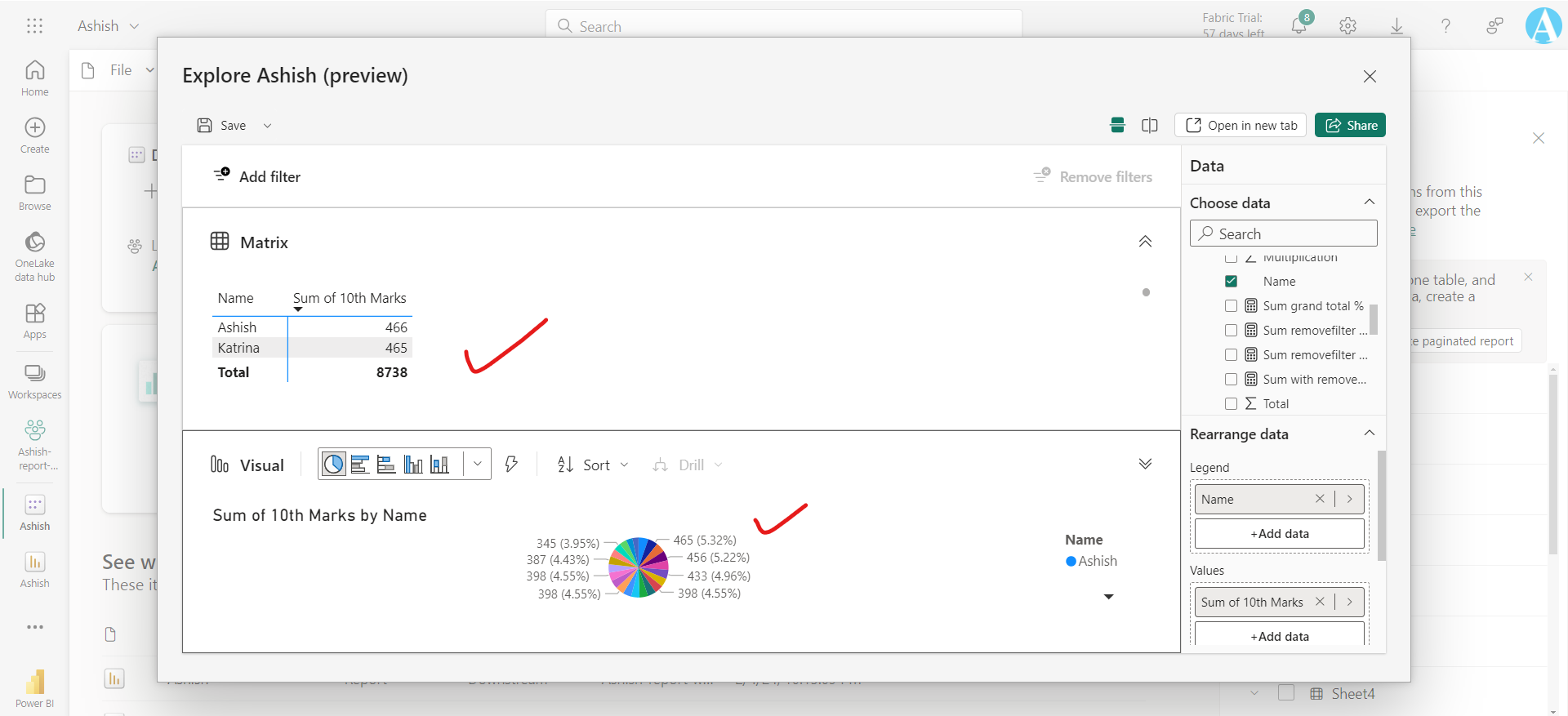 Semantic Model in Power BI Service