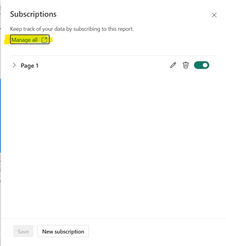 Email subscriptions for reports and dashboards in the Power BI service