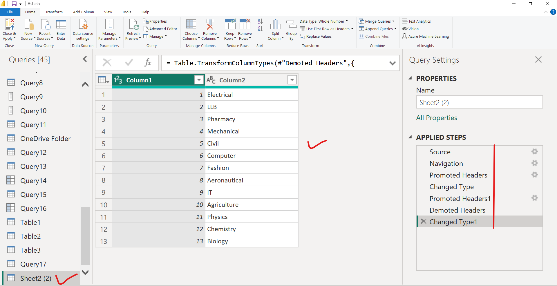 Duplicate the table (query) in Power BI Duplicate the table (query) in Power BI