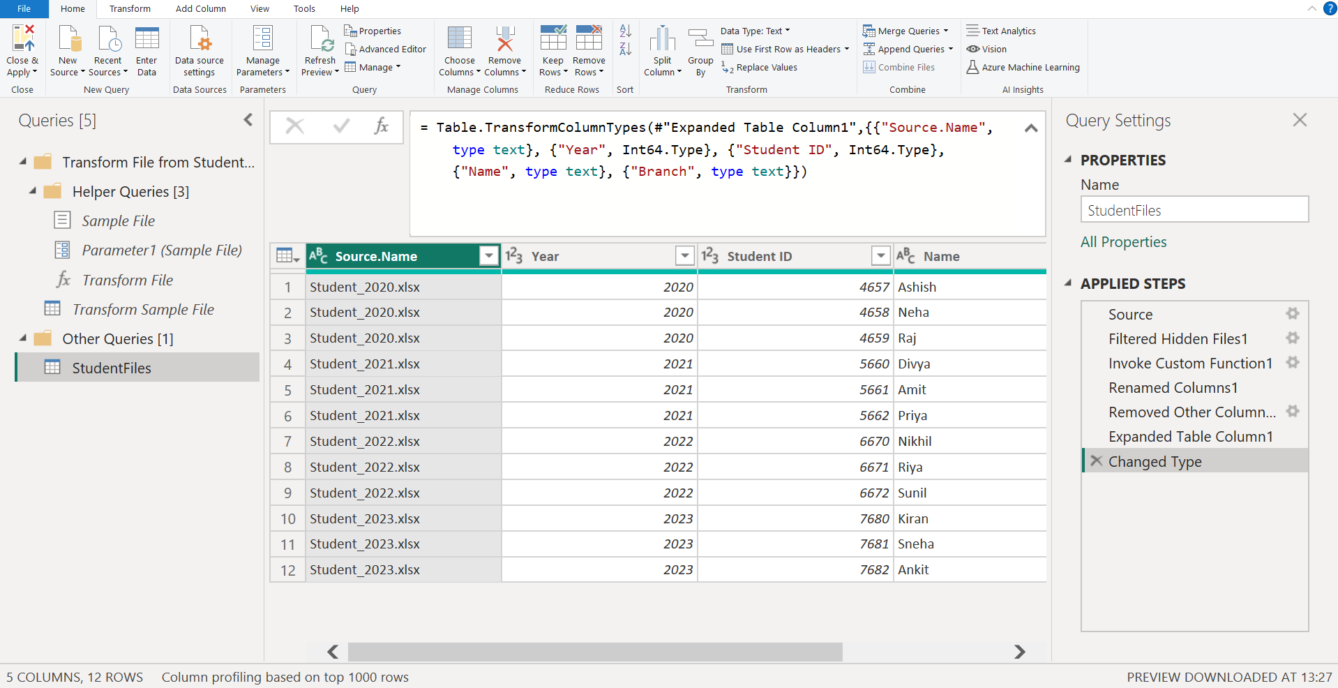 Folder connector in Power BI Folder connector in Power BI