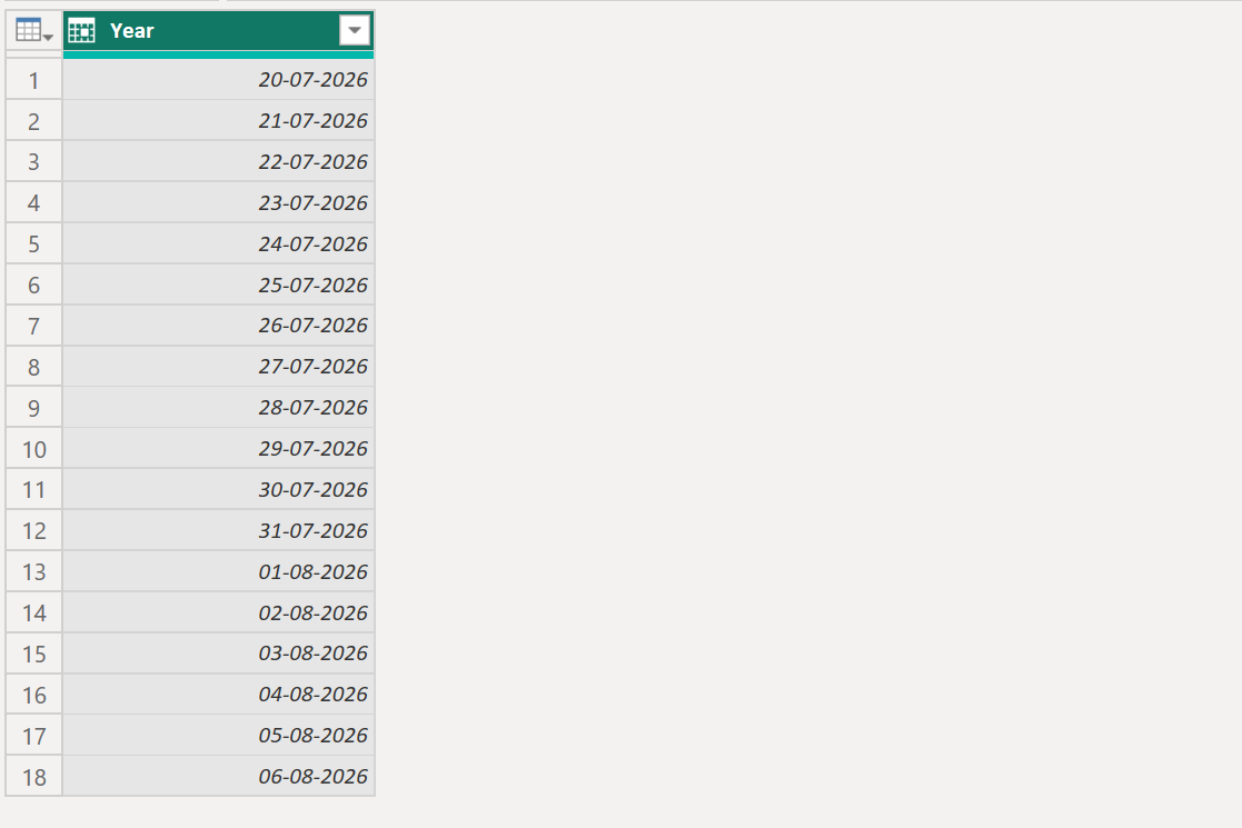 Date.AddYears function in Power Query