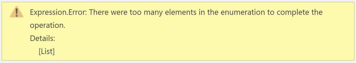 List.Single function in Power Query