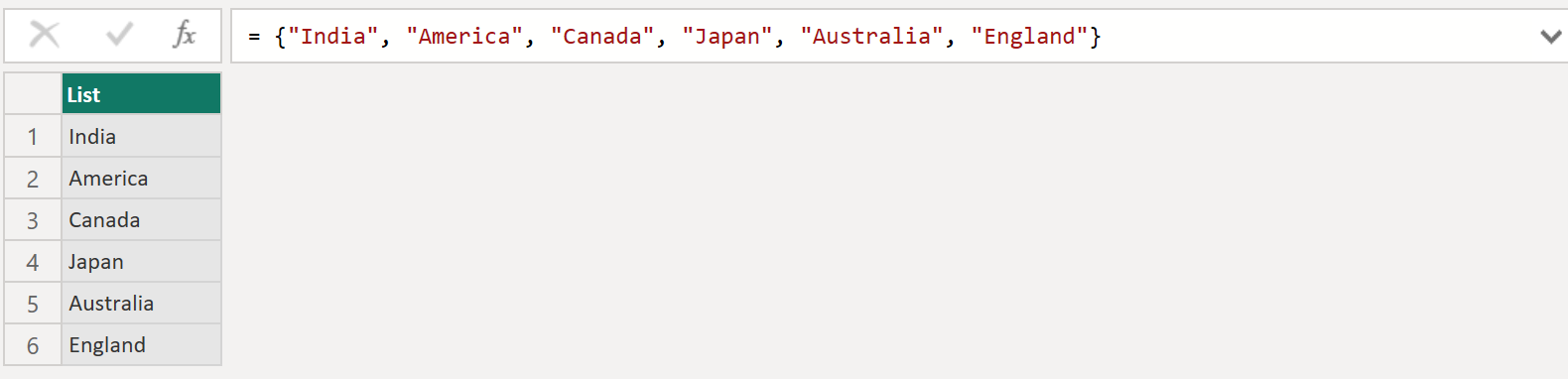 Lists in Power Query