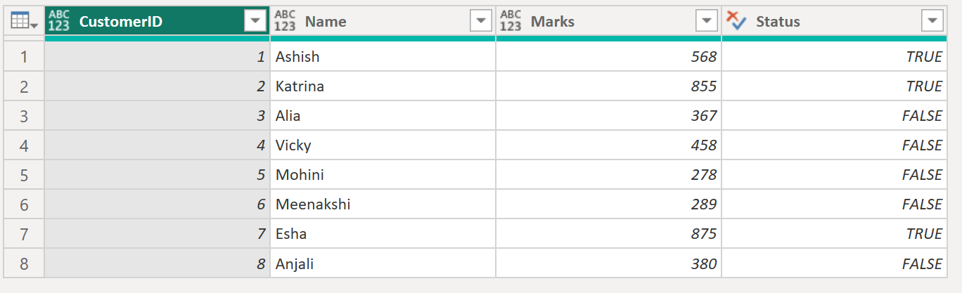 Logical data type in Power Query Logical data type in Power Query