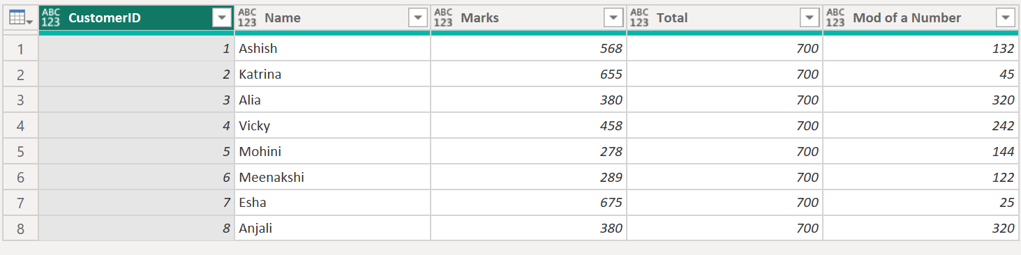 Number.Mod function in Power Query Number.Mod function in Power Query