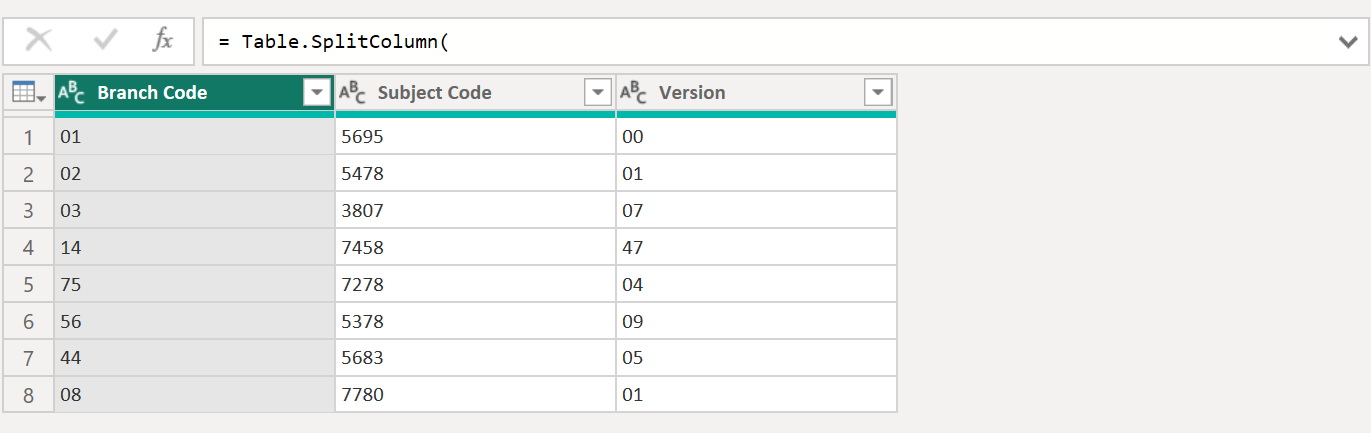 Splitter.SplitTextByRanges function in Power Query Splitter.SplitTextByRanges function in Power Query