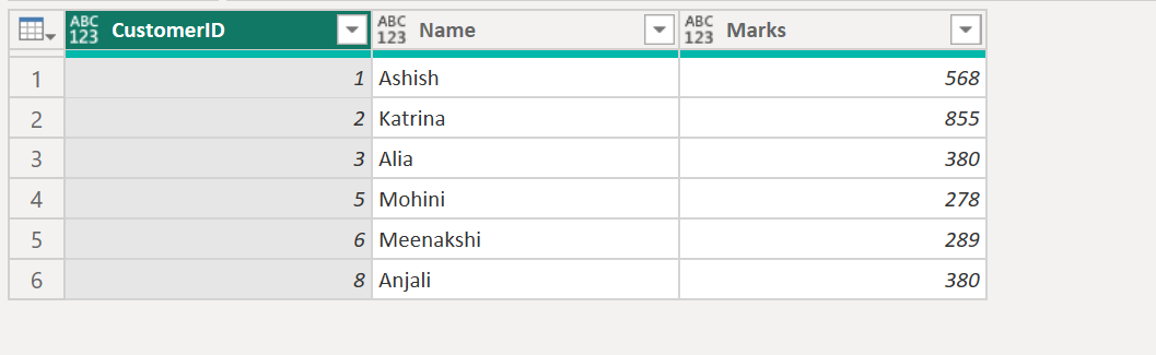 Table.AlternateRows function in Power Query