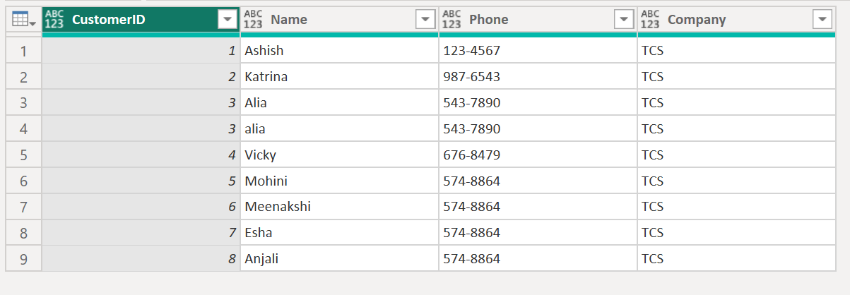 Table.Distinct in Power Query