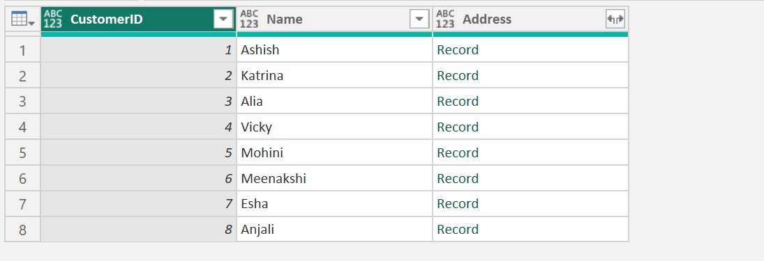 Table.ExpandRecordColumn in Power Query