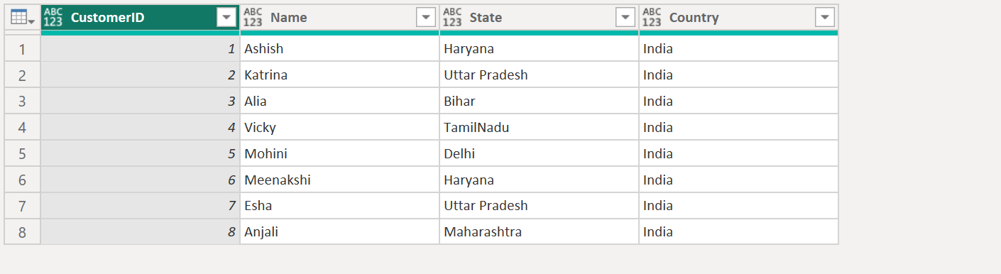 Table.ExpandRecordColumn function in Power Query