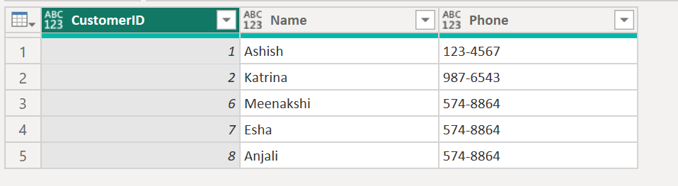 Table.RemoveRows function in Power Query