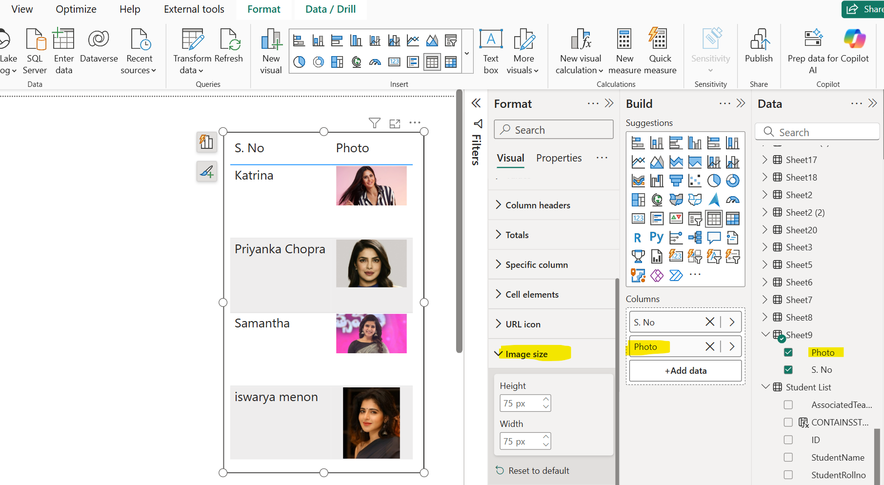 Display Image using URL in Power BI Report Display Image using URL in Power BI Report