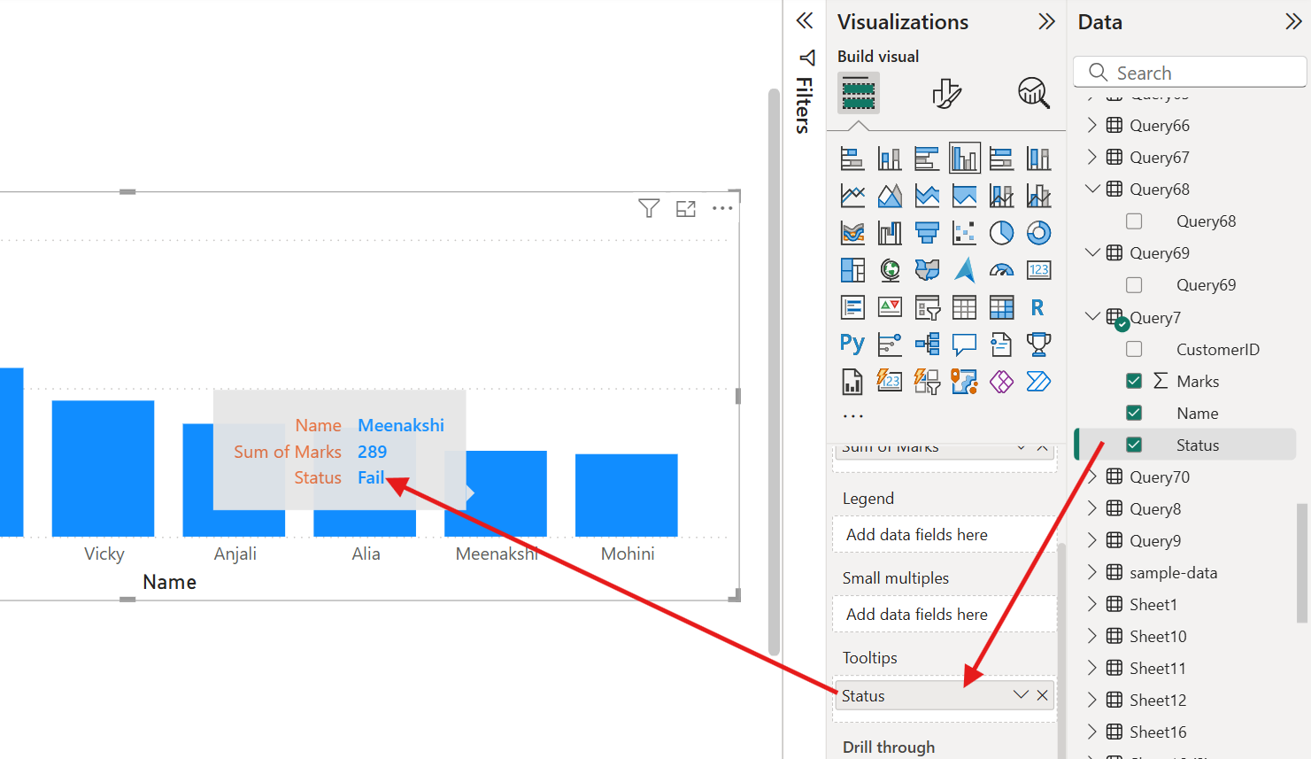 Tooltips in Power BI