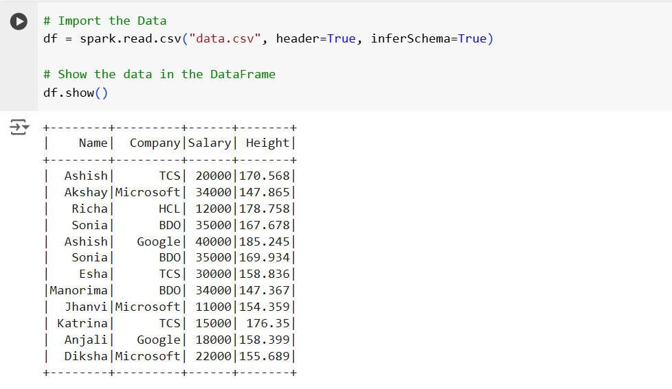 Filter Dataframe in PySpark Filter Dataframe in PySpark